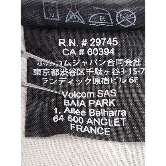 Volcom Stone Made Stretch Cotton Chino Pants Size 29 Tan Casual Straight Leg - Picture 9 of 15